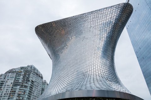Fachada del Museo Soumaya