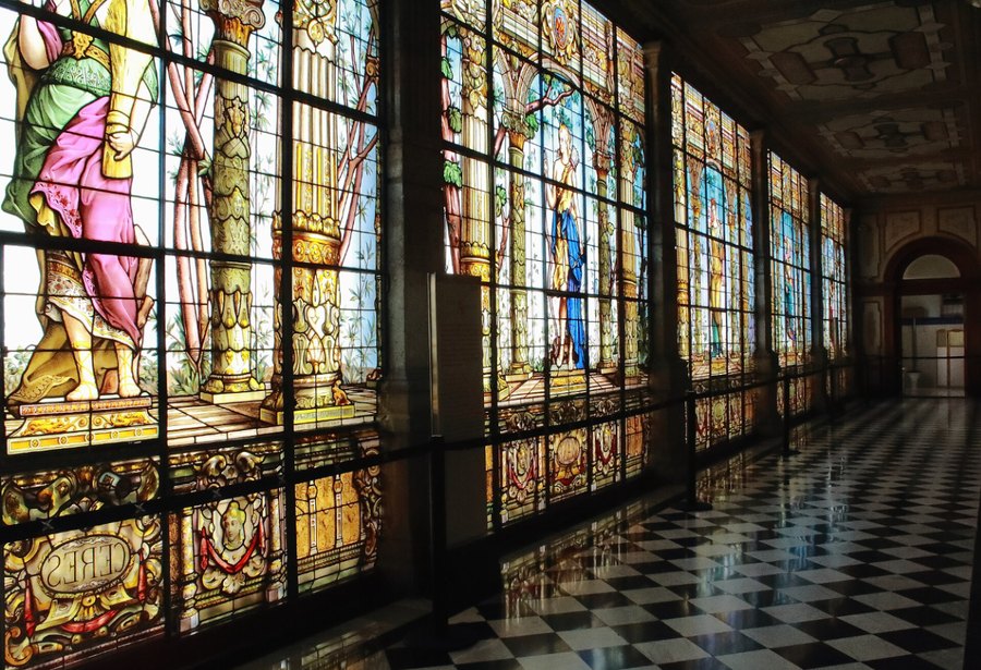 Galería de vitrales